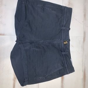 American Eagle Navy Blue Midi Shorts